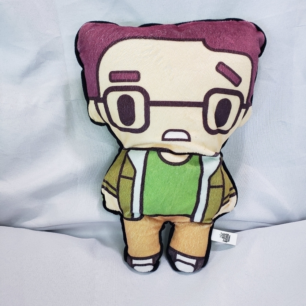 The Big Bang Theory Leonard Plush Stuffed Toy 12 Inch 2014 Pillow